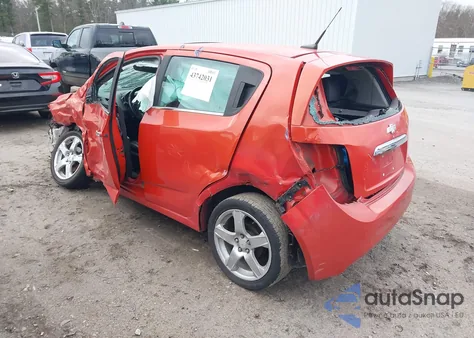 2012 Chevrolet Sonic 2Lz from USA, damaged, VIN 1G1JE6SH8C4128780